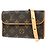 Marsupio Florentine Louis Vuitton in tela Monogram Marrone