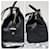YVES SAINT LAURENT Mousse Cuir de Veau Lisse Petit Cabas ChYc Sac à Bandoulière Noir  - vue 5