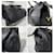 YVES SAINT LAURENT Mousse Cuir de Veau Lisse Petit Cabas ChYc Sac à Bandoulière Noir  - vue 8