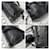 YVES SAINT LAURENT Mousse Cuir de Veau Lisse Petit Cabas ChYc Sac à Bandoulière Noir  - vue 9