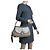 Bolso hobo Gucci Medium GG Canvas Techno Horsebit gris/beige - vista 15
