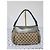 Bolso hobo Gucci Medium GG Canvas Techno Horsebit gris/beige - vista 2