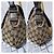 Bolso hobo Gucci Medium GG Canvas Techno Horsebit gris/beige - vista 6