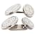 Hermès BOTONES DE MANCHETA HERMES EVELYNE EN PLATA MACIZA 925  - vista 2