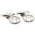 Hermès BOTONES DE MANCHETA HERMES EVELYNE EN PLATA MACIZA 925  - vista 3