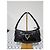 Borsa a spalla in pelle verniciata D-Ring Abbey di Gucci nera Nero - vista 10