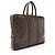 Borsa Porta Documenti da Viaggio Damier Ebene Louis Vuitton Marrone - vista 2