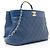Gabrielle Chanel Carry Chic Einkaufstasche aus Lammleder Blau - Ansicht 2