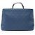 Gabrielle Chanel Carry Chic Einkaufstasche aus Lammleder Blau - Ansicht 3