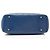 Gabrielle Chanel Carry Chic Einkaufstasche aus Lammleder Blau - Ansicht 4