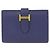 Hermès Béarn Epsom Card Case Blue