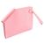 Clutch in pelle Kelly di Hermès Rosa - vista 3