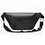 Belt bag con tasca perforata e logo GG in rilievo Gucci Nero - vista 3