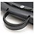 Borsa 2 in 1 Hermès Herbag Ad PM Toile Officier in pelle Nero - vista 4