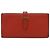 Cartera Larga Soufflet de Cabra Béarn de Hermès Rosa