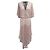 Maje Rifal Maxikleid mit Paisley-Druck aus rosa Polyester Pink