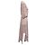 Maje Rifal Maxikleid mit Paisley-Druck aus rosa Polyester Pink - Ansicht 3