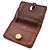 Monedero compacto Dogon de Hermès Castaño - vista 5
