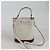 Gucci Borsa a secchiello Ophidia piccola con tracolla Bianco - vista 5