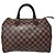LOUIS VUITTON SPEEDY 30 Damier Ebène Marrone