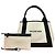 Balenciaga Navy Cabas S Canvas-Leder Tragetasche Schwarz