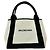 Balenciaga Navy Cabas S Canvas-Leder Tragetasche Schwarz - Ansicht 2