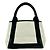 Balenciaga Navy Cabas S Canvas-Leder Tragetasche Schwarz - Ansicht 4