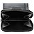 Portafoglio compatto bifold con zip in tessuto Saffiano di Prada Nero - vista 5