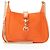 Borsa a spalla mini Jackie Notte in pelle verniciata Gucci Arancione