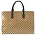 Malette en PVC cristal GG de Gucci Marron Beige - vue 2