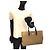 Malette en PVC cristal GG de Gucci Marron Beige - vue 7