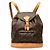 Louis Vuitton Monogram Montsouris Mm Marrone