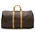 Borsa da viaggio Boston Keepall Monogram Louis Vuitton Marrone