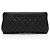 Gabrielle Clutch CC in pelle di vitello invecchiata Chanel Nero - vista 3