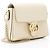 Pequena bolsa transversal de couro com G entrelaçado Gucci Marrom Bege - vista 2