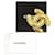 Spilla Coco Mark di Chanel D'oro Metallico
