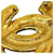 Spilla Coco Mark di Chanel D'oro Metallico - vista 2