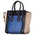 Luggage Céline Celine Micro Tote da Viaggio in Pelle Tricolore - vista 2