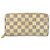Portafoglio Zippy Damier Azur Louis Vuitton Bianco