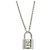 Pendente Collana Silver Lockit UNICEF di Louis Vuitton Argento Metallico