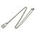 Pendente Collana Silver Lockit UNICEF di Louis Vuitton Argento Metallico - vista 2
