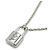 Pendente Collana Silver Lockit UNICEF di Louis Vuitton Argento Metallico - vista 3