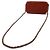 Borsa a spalla Chanel in velluto con catena Rosso - vista 2