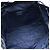 Zaino in nylon e pelle Gucci blu navy - vista 6