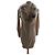 Blumarine lange Weste mit Fuchsfellkragen beige