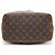 Borsa Tote Palermo PM in Tela Monogram Louis Vuitton Marrone - vista 4