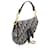 Mini Borsa Saddle Oblique Dior Blu  - vista 2