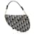 Mini Borsa Saddle Oblique Dior Blu  - vista 3