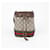 Gucci Borsa a spalla mini secchiello Ophidia Marrone  - vista 2