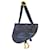 Sac Banane Christian Dior Saddle Bleu Marine et Noir  - vue 1